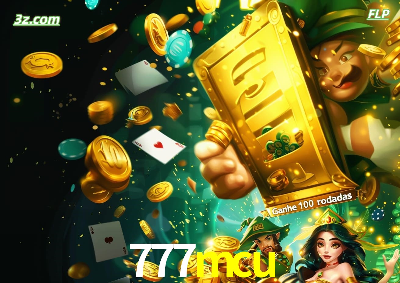 Cassino online 777mcu Brasil com caça-níqueis e bônus de 100 rodadas grátis