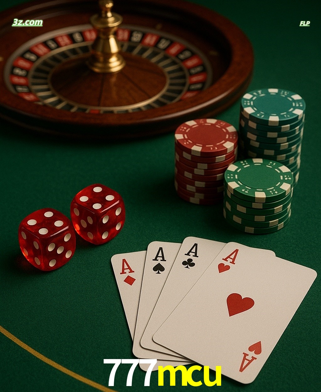 Cassino online 777mcu com jogos de mesa: roleta, dados, pôquer e fichas